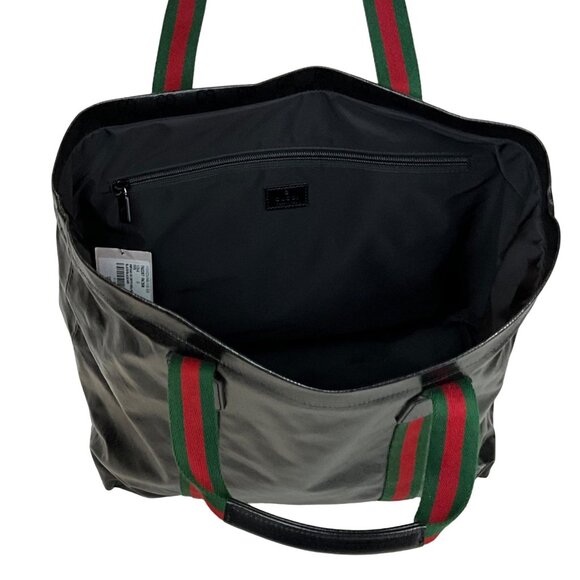 Gucci Women’s GG Crystal Medium Tote Bag in Black Leather - Picture 8 of 16